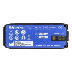 Bateria Recargable Desfibrilador Saver One Sav-C0011 con Cargador